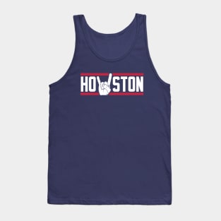 Houston Horns - Navy Tank Top